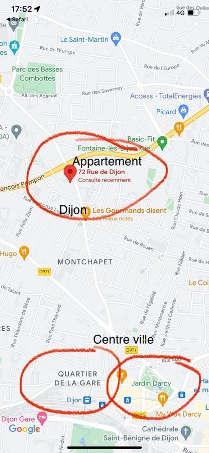 Studio Rue De Dijon Talant Exterior photo
